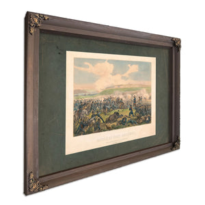 Battle of Fort Donelson 19th Century — Bourbon Framed Canvas Print | Bella Frye