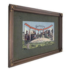 Colorado Denver — Bourbon Framed Canvas Print | Bella Frye