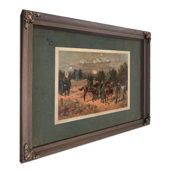 Battle of Chattanooga 188 — Bourbon Framed Canvas Print | Bella Frye