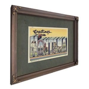 Montana — Bourbon Framed Canvas Print | Bella Frye