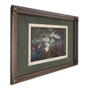 Battle of Tippecanoe 1889 — Bourbon Framed Canvas Print | Bella Frye