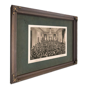 Conference on the Conservation of Natural Resources White House Washington D — Bourbon Framed Canvas Print | Bella Frye