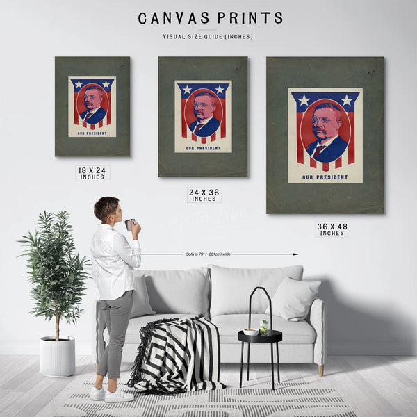 Our President 2th Century — Framed Wall Art Room View | Bella Frye