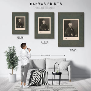Oliver Wendell Holmes 1894 — Framed Wall Art Room View | Bella Frye