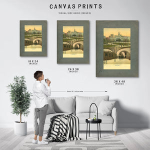 The Underground Passage at City Hall — Framed Wall Art Room View | Bella Frye
