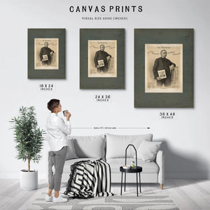 The Originator of the Worlds Columbian Exposition 1892 — Framed Wall Art Room View | Bella Frye