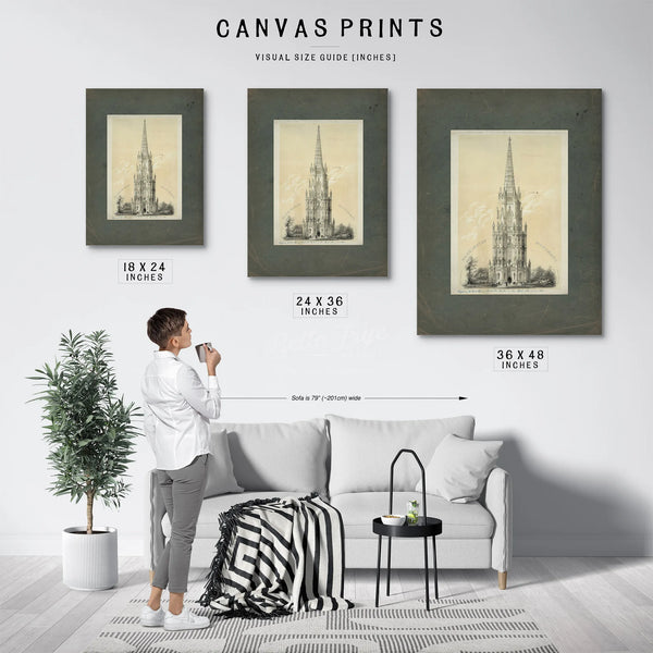 Washington Monument 1844 — Framed Wall Art Room View | Bella Frye