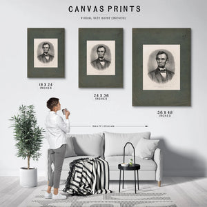 Abraham Lincoln_the Martyr President Assassinated April 14th 1865 1865 — Framed Wall Art Room View | Bella Frye