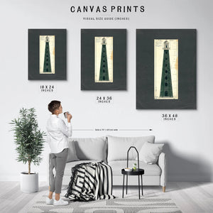 The Cumberland Island Beacon a Tower Lost to Time — Framed Wall Art Room View | Bella Frye