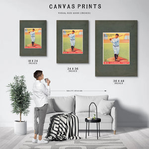 Baberuthgoudeycard2 — Framed Wall Art Room View | Bella Frye