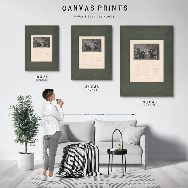 The Proclamation of Emancipation 1895 — Framed Wall Art Room View | Bella Frye