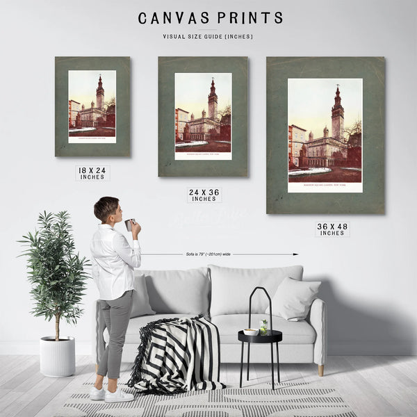 The Gilded Arena Stanford Whites Tower of Spectacle and Scandal — Framed Wall Art Room View | Bella Frye