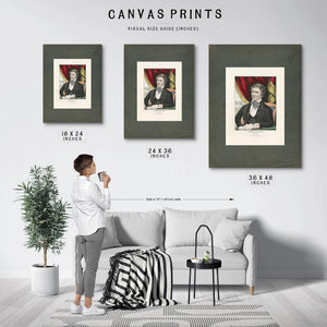 Cassius M Clay of Kentucky the Champion of Liberty 1846 — Framed Wall Art Room View | Bella Frye