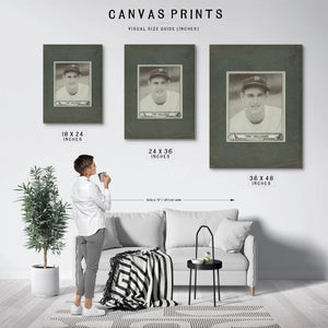 Ted Williams 194 Play Ball — Framed Wall Art Room View | Bella Frye