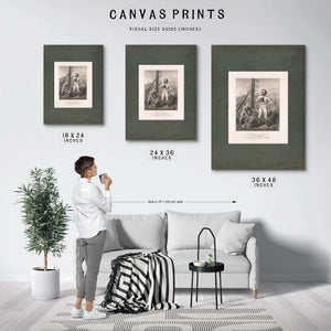 Pioneers of America Westward the Star of Empire Takes Its Way 1897 — Framed Wall Art Room View | Bella Frye