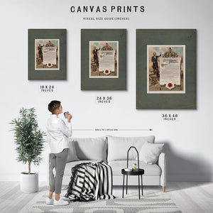 Emancipation Proclamation 189 — Framed Wall Art Room View | Bella Frye