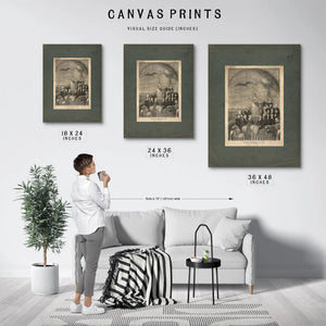 American Centennial Progress 1875 — Framed Wall Art Room View | Bella Frye