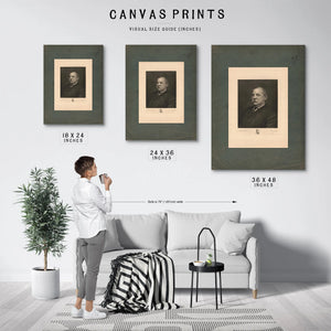 Grover Cleveland 196 — Framed Wall Art Room View | Bella Frye