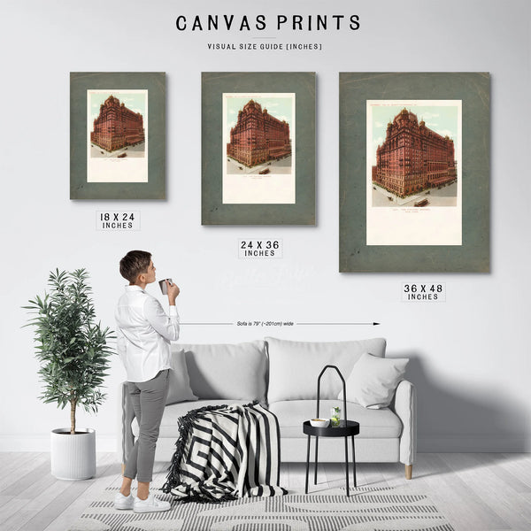 The Gilded Palace Where Astors Built Their Empire in Brick and Ambition — Framed Wall Art Room View | Bella Frye