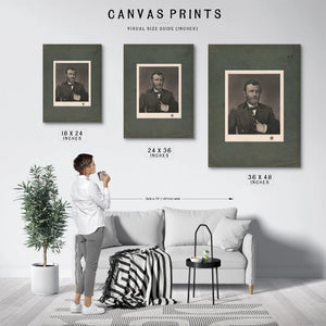 Grant in Uniform 1898 — Framed Wall Art Room View | Bella Frye