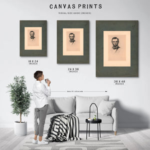 Abraham Lincoln 192 — Framed Wall Art Room View | Bella Frye