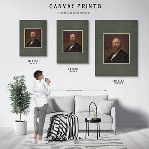 President Rutherford B Hayes 1877 — Framed Wall Art Room View | Bella Frye