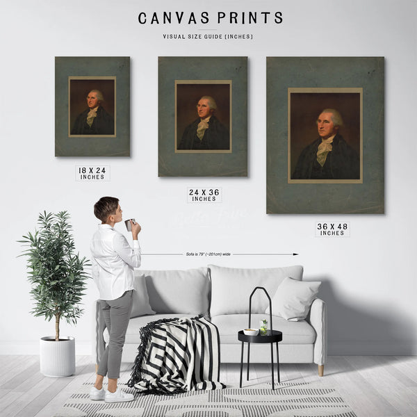 George Washington 19 — Framed Wall Art Room View | Bella Frye