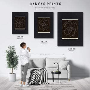 Jupiter's Captives the Celestial Prison of Wandering Comets — Framed Wall Art Room View | Bella Frye