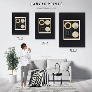 The Burning Eye Victorian Studies of Solar Phenomena and Planetary Transits — Framed Wall Art Room View | Bella Frye