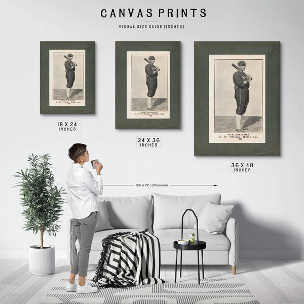 Boston Store Joe Jackson — Framed Wall Art Room View | Bella Frye