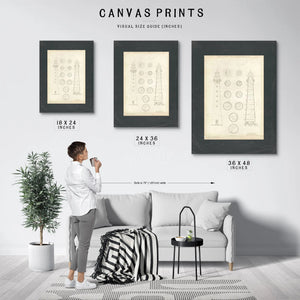 The Keepers Blueprint Hunting Island Light Station Engineering Drawings