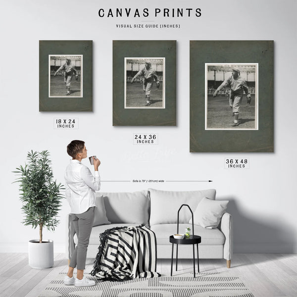 Christy Mathewson by Conlon — Framed Wall Art Room View | Bella Frye