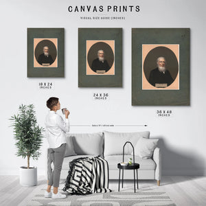 Portrait of Alexander Campbell 1862 — Framed Wall Art Room View | Bella Frye