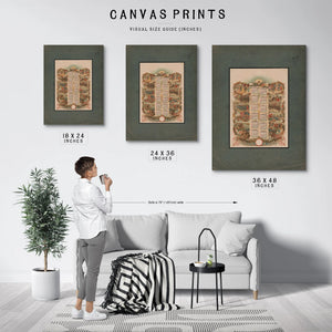 1893 — Framed Wall Art Room View | Bella Frye