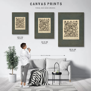 In Memoriam 1878 — Framed Wall Art Room View | Bella Frye