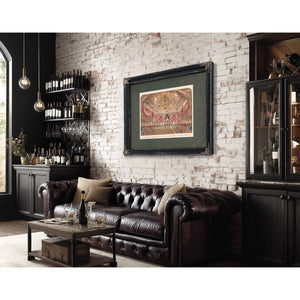 Interior View of Tammany Hall Decorated for the National Convention July 4th — Framed Wall Art Room View | Bella Frye