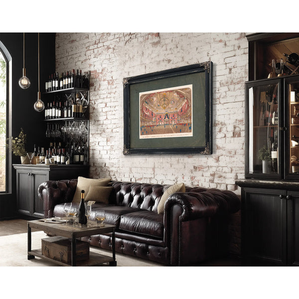 Interior View of Tammany Hall Decorated for the National Convention July 4th — Framed Wall Art Room View | Bella Frye