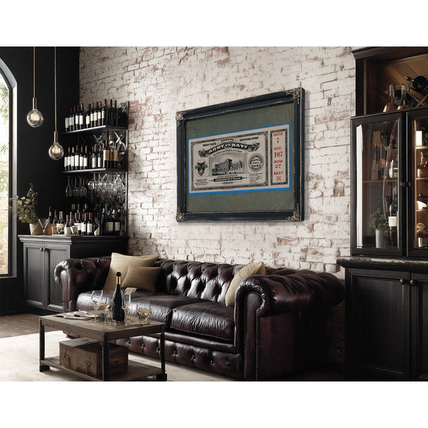 Ticket to the 1926 Army Navy Game 2 Front — Framed Wall Art Room View | Bella Frye