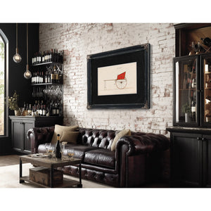 Mail Cart — Framed Wall Art Room View | Bella Frye