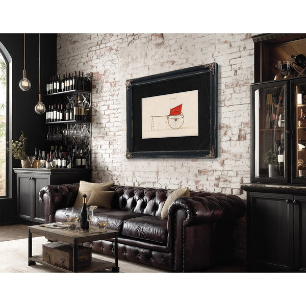 Mail Cart — Framed Wall Art Room View | Bella Frye