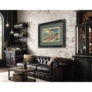 The Generals Eternal Vigil Riverside Mausoleum Nocturne — Framed Wall Art Room View | Bella Frye