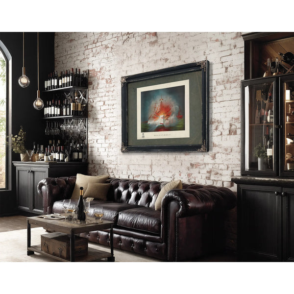 Explosion of the Maine 1898 — Framed Wall Art Room View | Bella Frye