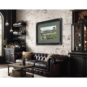 The Cathedral of American Pastime Polo Grounds Relic Print — Framed Wall Art Room View | Bella Frye