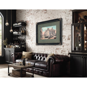 The Iron Cathedral Grand Central Terminal in the Age of Steam — Framed Wall Art Room View | Bella Frye