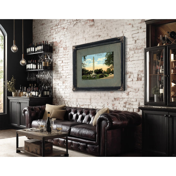Cleopatras Needle the Egyptian Enigma in the American Garden — Framed Wall Art Room View | Bella Frye