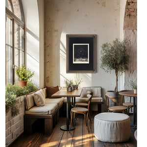The Celestial Orrery Victorian Solar System Observatory Print — Framed Wall Art Room View | Bella Frye