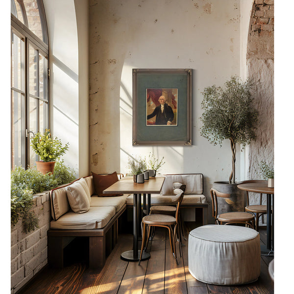George Washington 1876 — Framed Wall Art Room View | Bella Frye