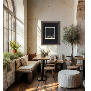 The Celestial Order Smith's Solar System With Leverrier Herschel — Framed Wall Art Room View | Bella Frye