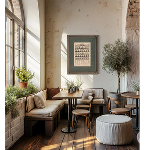 The Military and Historical Portrait Group 19th Century — Framed Wall Art Room View | Bella Frye