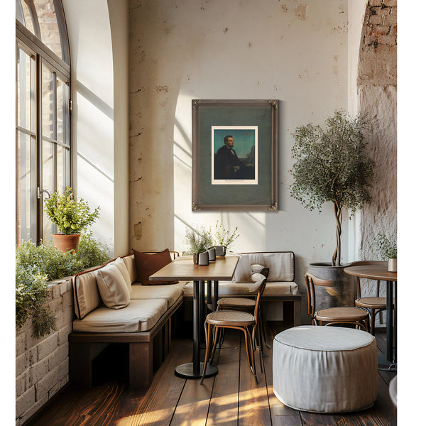 Abraham Lincoln 1921 — Framed Wall Art Room View | Bella Frye